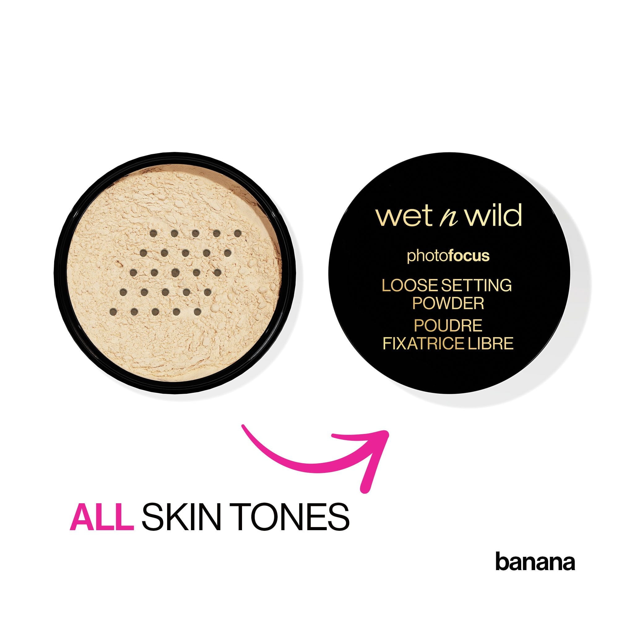 Poudre libre fixante Wet n Wild Photo Focus - Banane