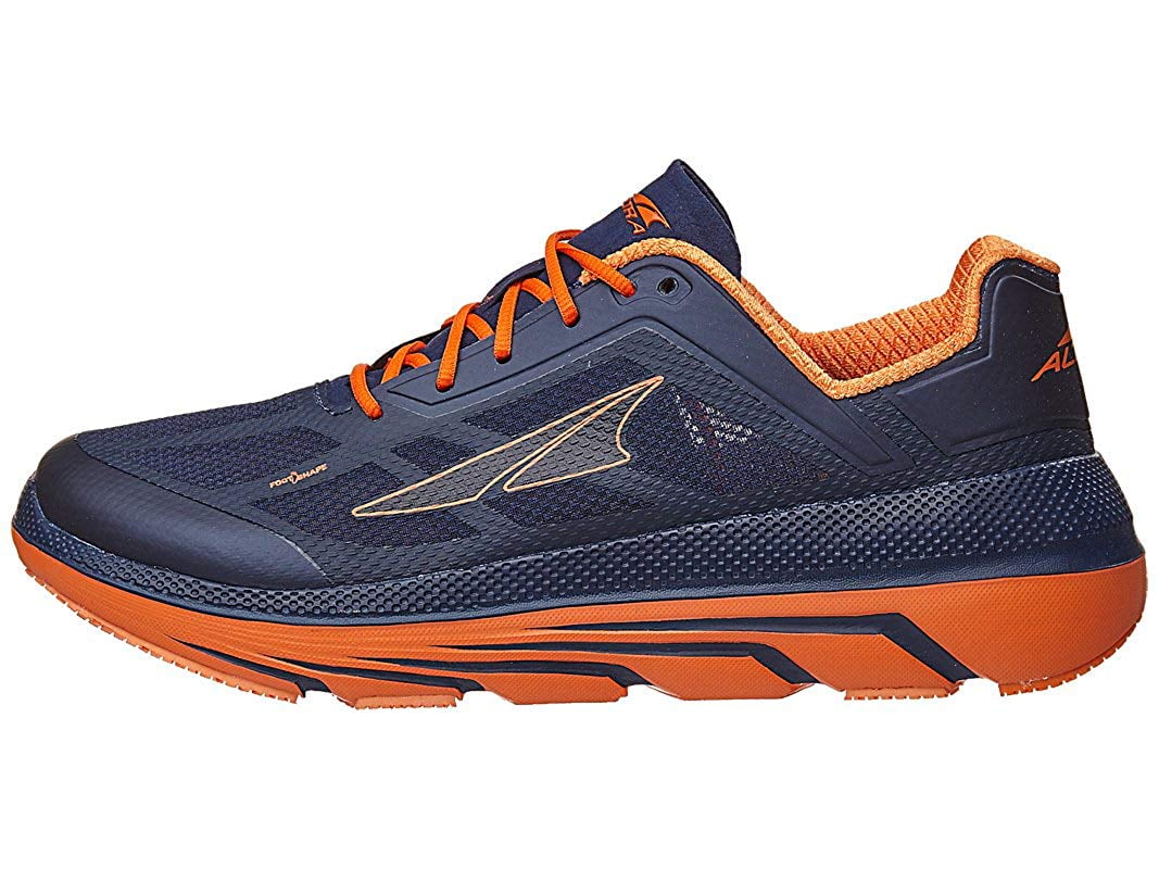 Altra Men's Duo LaceUp Athletic Running Shoes Orange/Navy (11.0M