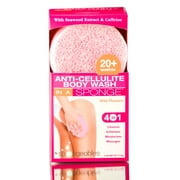 Spongeables Anti-Cellulite Body Wash Sponge - Wild Flowers