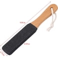 thumbnail image 5 of 2 Pack Foot File Callus Remover with Wooden Handle, Professional Pedicure Foot Scrubber Grater for Dead Skin on Heels and Feet, Double Sided Foot Filer for Men and Women at Home or Salon, 5 of 6