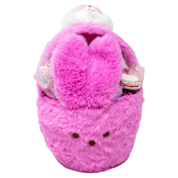 Easter Peeps Pink Bunny Basket for Kids