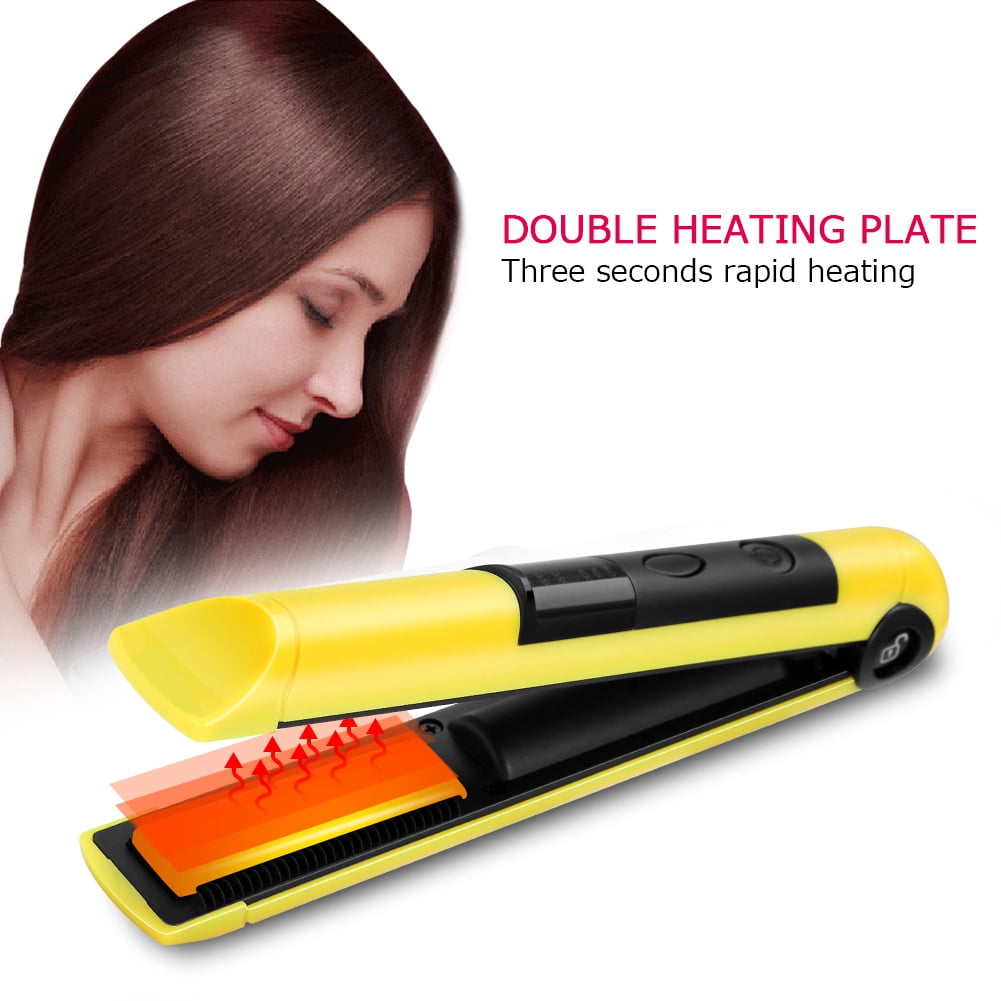 Mgaxyff 3 Colors Mini Rechargeable Cordless Hair Curler
