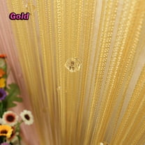 FUTATA Hanging Beaded Curtain String Curtains Door Window Crystal Tassel Curtains Fly Screen Panel Divider Screen Drapes Curtains For Wedding Coffee House Restaurant