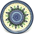 thumbnail image 1 of Assiette en Poterie Polonaise - Salade/dessert (7 3/4 Pouces) - Arbres de Noël, 1 of 5
