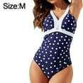 thumbnail image 2 of Traje de baño de una pieza para mujer, trajes de baño con cuello en V y control de abdomen, trajes de baño de una pieza para mujeres con curvas, 2 of 5