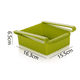 thumbnail image 2 of Organizador de refrigerador, organizador de refrigerador debajo del estante, soportes de caja de estante debajo de los cajones del refrigerador, comida extraíble con asas Adepaton CPB-DE-WX164-3, 2 of 5