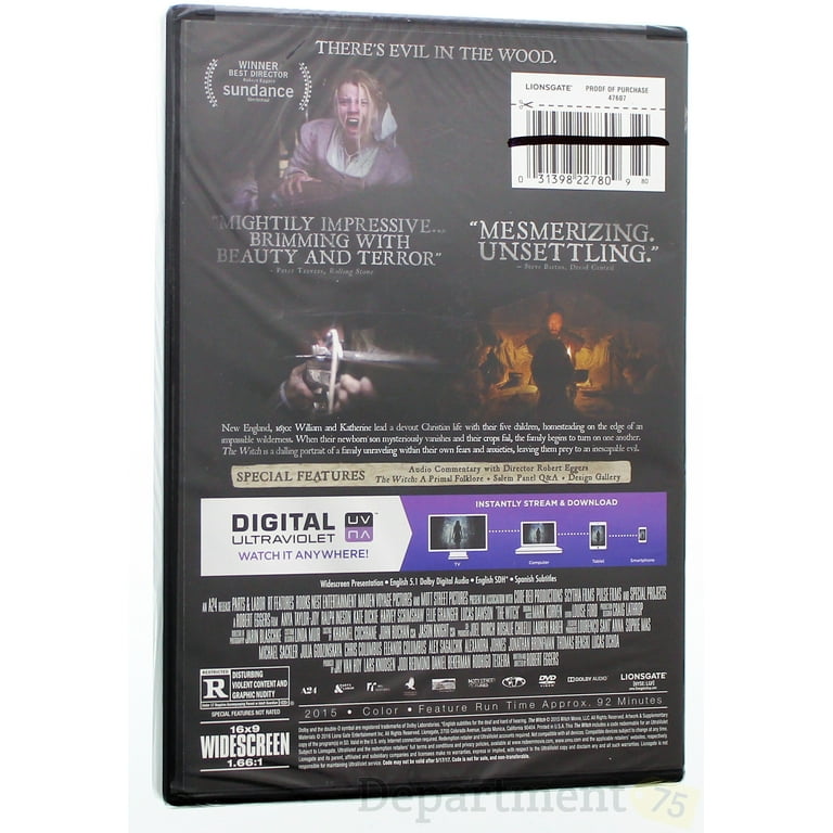 The Witch (DVD) - Walmart.com