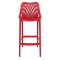 thumbnail image 6 of Compamia Air Patio Bar Stool in Red (Set of 2), 6 of 7