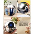 thumbnail image 2 of Espejo convexo Skywin TidyFriend de Cubicle Decorations, plateado, 2 of 7