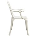 thumbnail image 6 of vidaXL Bistro Set Patio Table and Chair Bistro Table Outdoor Cast Aluminum, 6 of 12