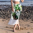 thumbnail image 6 of Saint Patrick's Day Chic Chiffon Beach Dress for Women - Stylish and Breathable Beach Skirt with Polyester Straps, 6 of 6