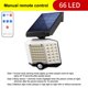 thumbnail image 1 of El sensor de movimiento inalámbrico al aire libre de las luces solares enciende la impermeable del ángulo 120 degreeIP65 66 LED Sharpla al aire libre solars apliques de pared, 1 of 8