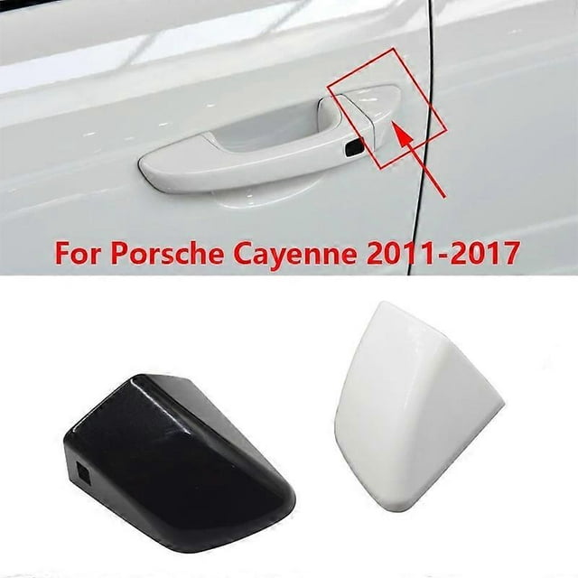 Exterior Door Handle Lock Cylinder Cover For Porsche Plastic 95853187900-G2X For 1 PCS / Set Direct Fit