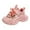 Pink, variant on Kids Sneakers Lace Shoes Mesh Lace Boots Non Breathable Boots,13.5