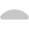 thumbnail image 5 of Ekena Millwork 58"W x 21-3/8"H x 2-3/4"P Segment Arch Smooth Architectural Grade PVC Combination Pediment, 5 of 7