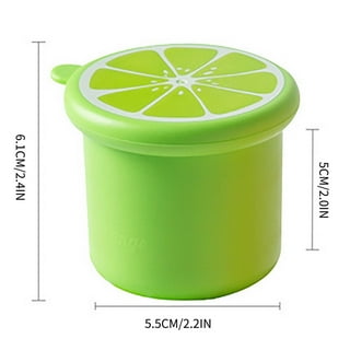 QIIBURR Mini Fridge with Ice Maker Summer Household Ice Maker Diy Food  Grade Complementary Food Container Small Box with Cover Ice Box 