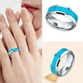 thumbnail image 2 of Mens Womens Joyería Anillo Tamaño Anillo Adecuado para la mayoría de las mujeres Delicado Día de San Valentín Anillo Tamaño Anillo de Cumpleaños, 2 of 8