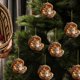thumbnail image 4 of Adorno navideño de animales del bosque | Colgante de decoración navideña de 10 cm | Adorno de criaturas del bosque para decorar el árbol | Regalo festivo para la decoración navideña del hogar, 4 of 6