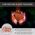 thumbnail image 3 of Rosnek LED Copper Wire String Light Fairy Light 16.5Ft 50LEDs USB Powered Waterproof Indoor Outdoor Home Christmas Festival Decoration, Multicolor, 3 of 7