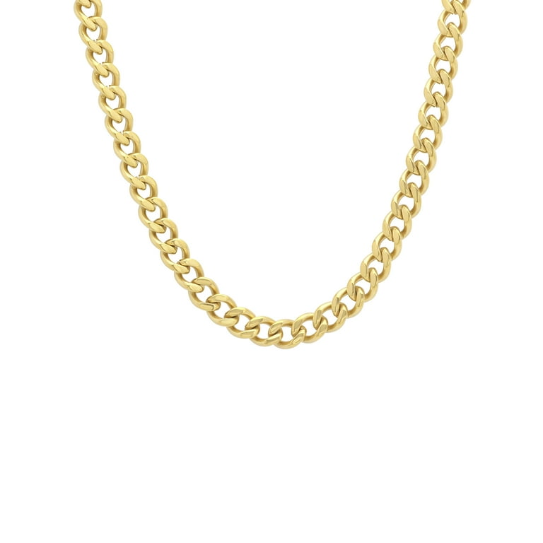 Believe by Brilliance Men's Yellow Finish Stainless Steel Chain photo 1