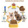 thumbnail image 4 of Cuenco para perros de acero inoxidable con Base de goma para comida y agua, plato para mascotas, cuenco para gatos, 4 of 5