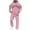 Pink, variant on MLQIDK Mens Track Suits 2 Piece Set Winter Workout Gym Fleece Zip up Hoodie and Sweatpants Big and Tall Athletic Sport Tracksuits Jogging Suit Lounge Outfit Dark Gray 3XL