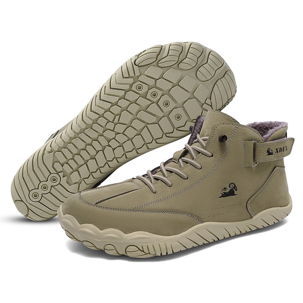 Botas Tobillo Zapatos Senderismo Nieve para Hombre Antideslizantes Ligeras Al Aire Libre