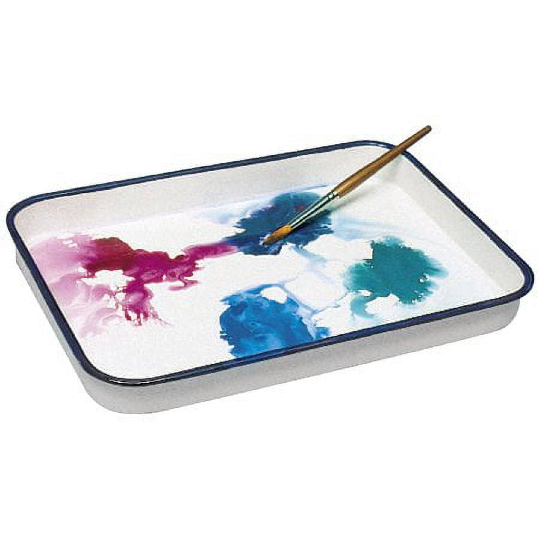 Jack Richeson Butcher Tray Palette, 7 x 11 in, Porcelain on Steel, White