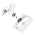 thumbnail image 6 of NZXT NZXT F120Q 120mm Quiet Airflow PWM Case Fan, White, 6 of 6
