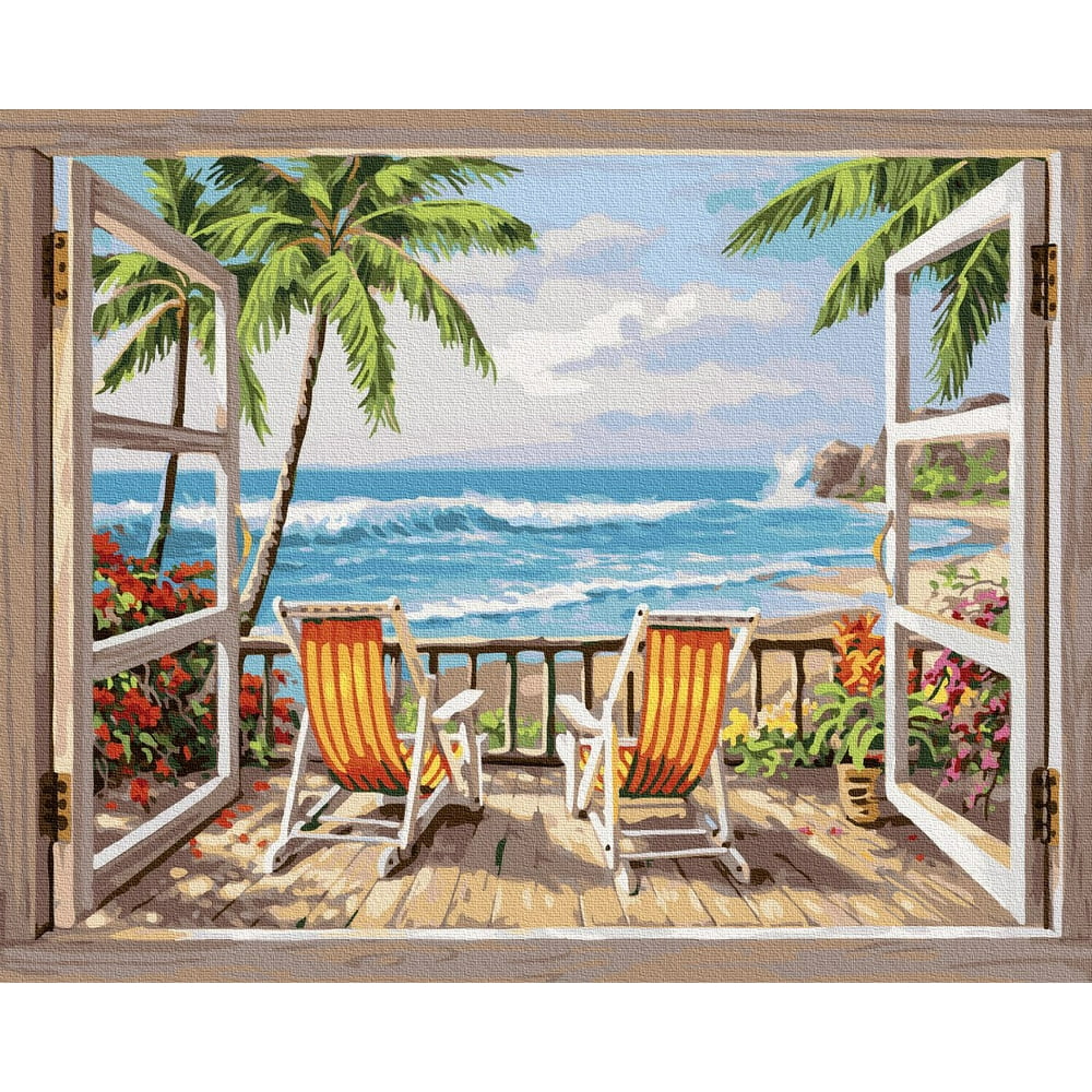 Appash Paint by Numbers DIY Acrylic Painting for Adults 16x20 inch