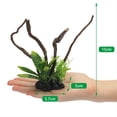thumbnail image 2 of Nueva decoración de pecera, paisajismo de pecera, madera pesada simulada, raíces de árboles, plantas acuáticas simuladas., 2 of 5