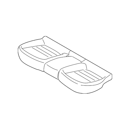 Genuine OE Porsche Cushion Cover - 95B-885-405-M-YCI