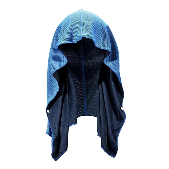 Toalla fresca de 65x30cm, toalla suave y fría para entrenamiento, natación, actividades al aire libre Azul