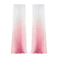 thumbnail image 2 of 1*Curtain Door Scarf Gradient Color Tulle Window Curtain Panel Transparent Home Textiles, 2 of 4