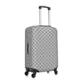 thumbnail image 3 of Haiem Gray Plaid Luggage Cover Printed Suitcase Covers for Luggage Elastic Washable Suitcase Protector Fits 18-32 Inch Luggage-X-Large, 3 of 9