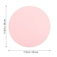 thumbnail image 2 of LULULION 1PC Heat Insulated Round Mat For Dog Bowls Pink Silicone Material, 2 of 6