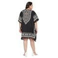 thumbnail image 6 of Gypsie Blu Women Tunics Dress Short 3/4 Sleeves Caftans for Ladies Casual Dresses, 6 of 7