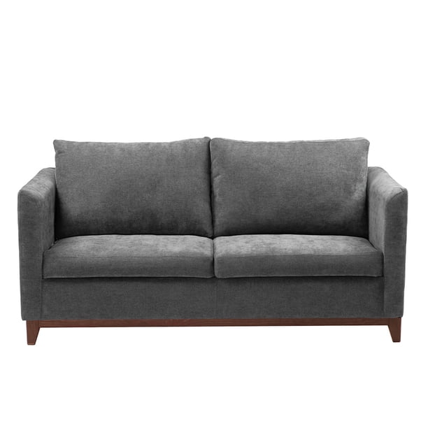 Sofá Love Seat Oslo 2 Plazas Gris Oscuro para Sala