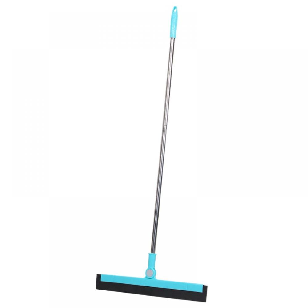 Floor Squeegee with 180 Degree Adjustable 35.4Inch Long Handle for