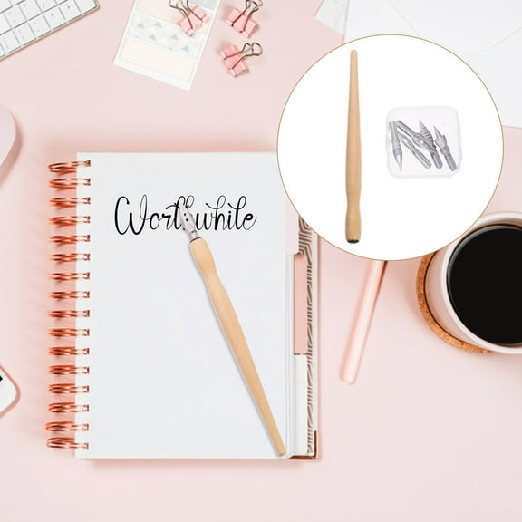 Phenofice 1 Set Assorted Color Dip Pen Nibs for Calligraphy and Lettering