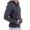 thumbnail image 2 of Sudadera Deportiva para Hombre Everlast con Capucha y Cierre Talla Chica Gris, 2 of 4