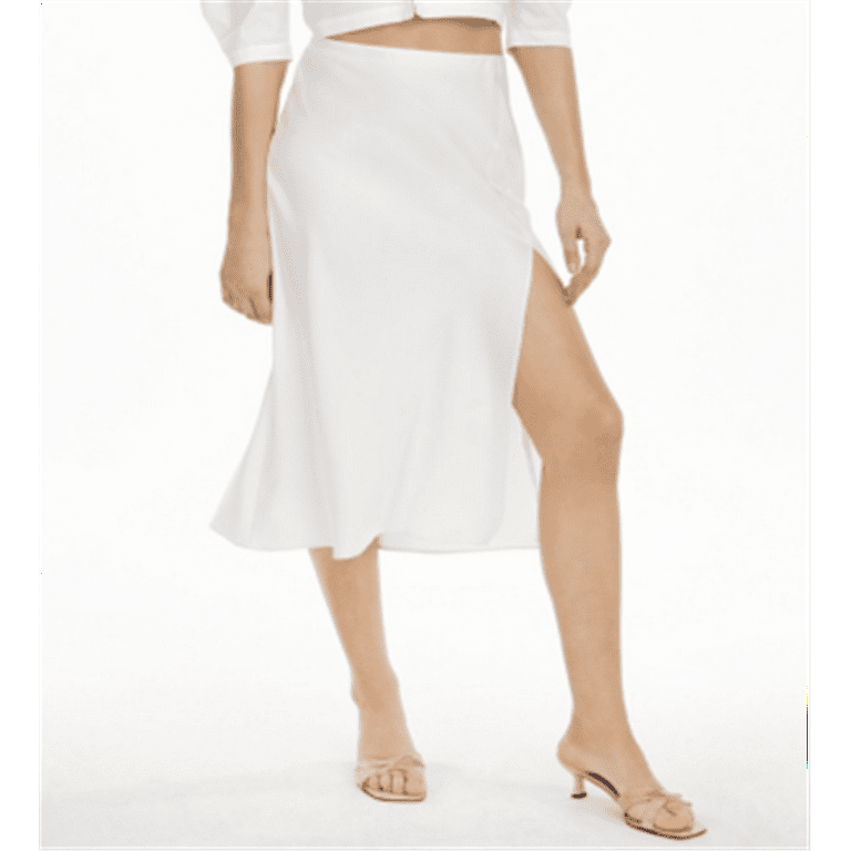 White midi skirt clearance xs
