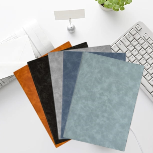 Organizador de contratos en cuero, portafolio magnético, carpeta multiuso, diseño elegante, para oficina, almacenamiento ordenado, carpeta de negocio, acero inoxidable, duradero, para trabajo,