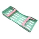 thumbnail image 1 of Caja de limpieza de instrumentos Baoblaze Organizador de almacenamiento Durable para 5 instrumentos Verde, 1 of 8