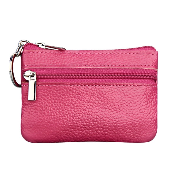 GASTROPOD Pouch Leather Coin Women's Purse Zipper Wallet Small Key Mini Ring with Wallet