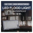 thumbnail image 4 of Waterproof Ip65 LED Flood Light 30W 50W 100W Outdoor Spotlight Garden Lighting Led Reflector Cast Light Wall Floodlights ,Easy to Install, 4 of 7