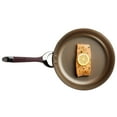 thumbnail image 6 of Circulon Symmetry 10" and 12" Hard-Anodized Nonstick Fry Pan/Frying Pan Set, Merlot, 6 of 7