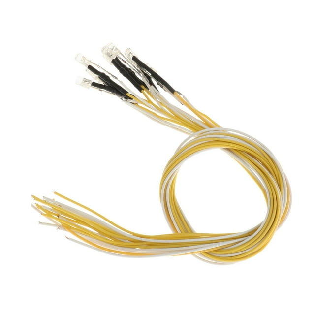Lumières Diodes DIY Modèle 3mm Pré Micro Mini LED Câble DC3-6V