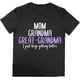 thumbnail image 1 of Great Grandma Shirt for Women Adults T-Shirt, 1 of 7