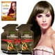 thumbnail image 1 of Herbishh Hair Color Shampoo 10 Sachet +1 Argan Hair Mask Pouch | 3 in 1 Hair Dye | PPD Free | Easy to Use | Gray Coverage | Travel Size | Available in 6 Colors | Long Lasting Hair Color | (Linen), 1 of 8